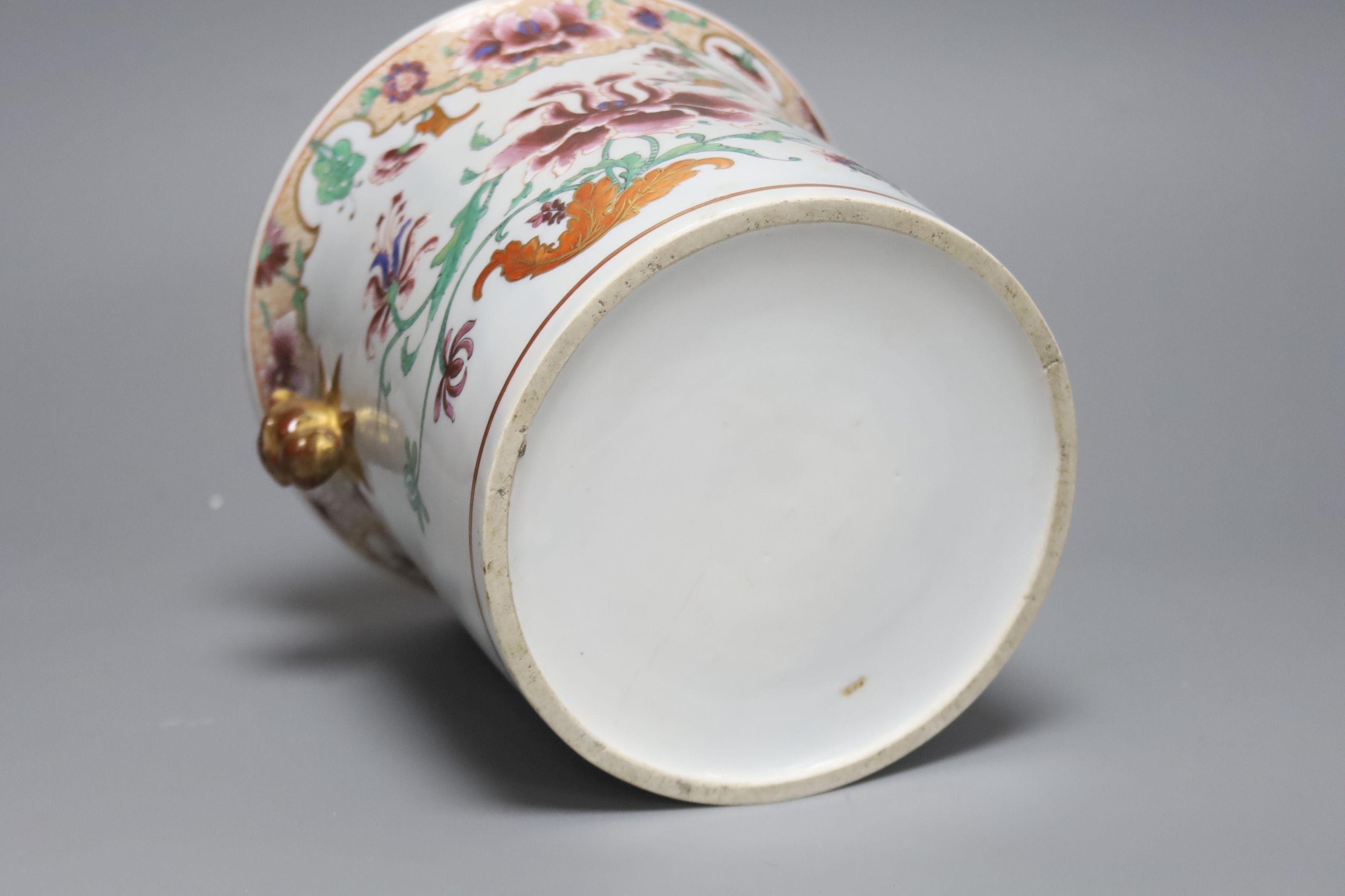 A 19th century French porcelain wine cooler